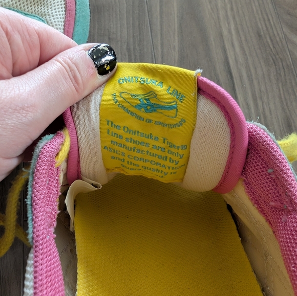 Onitsuka Tiger Colorful Athletic Sneakers (Size 7.5) - Picture 11 of 12